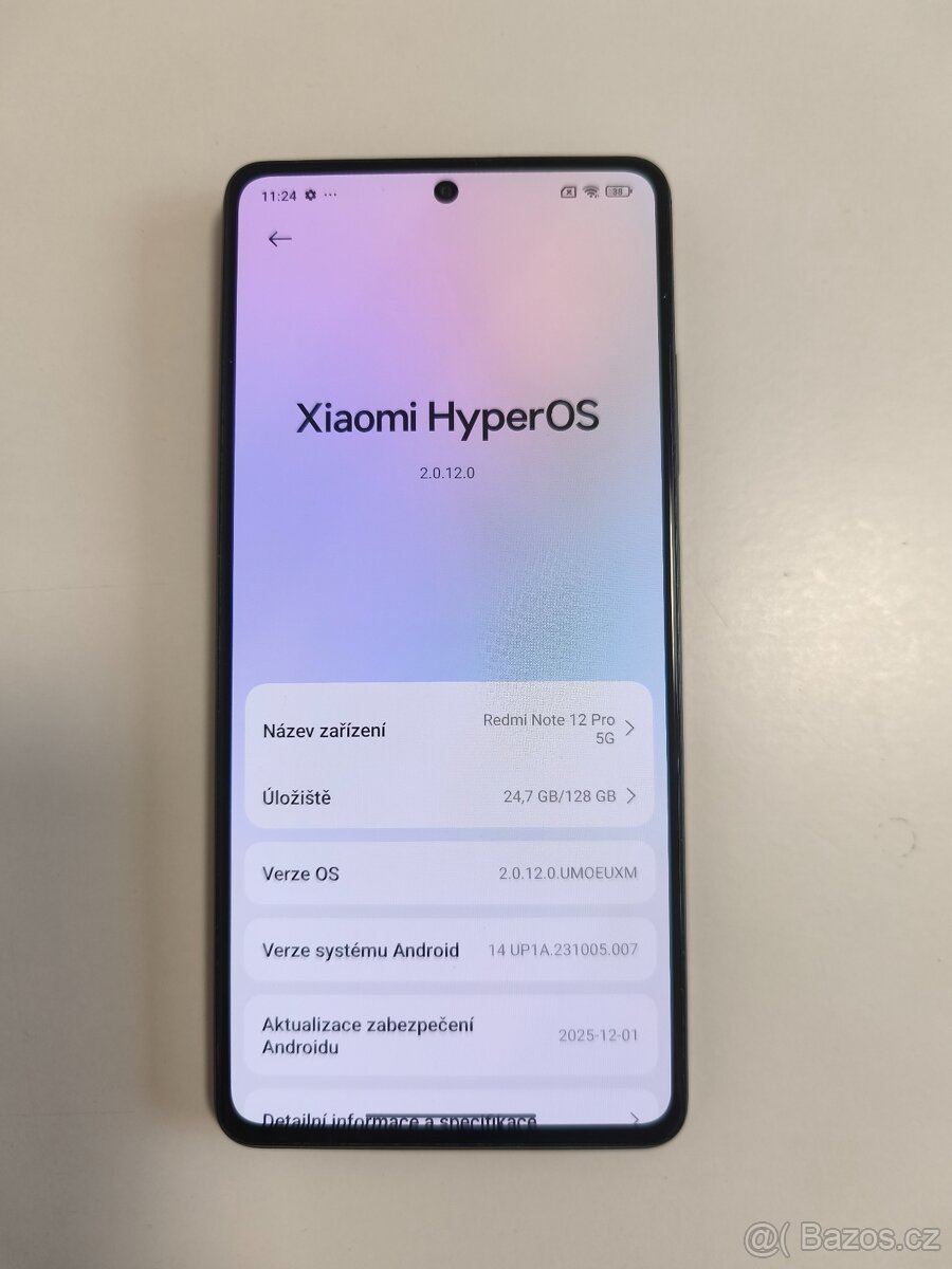 REDMI NOTE 12 PRO 5G - 6GB/128GB - 50MPX - 2