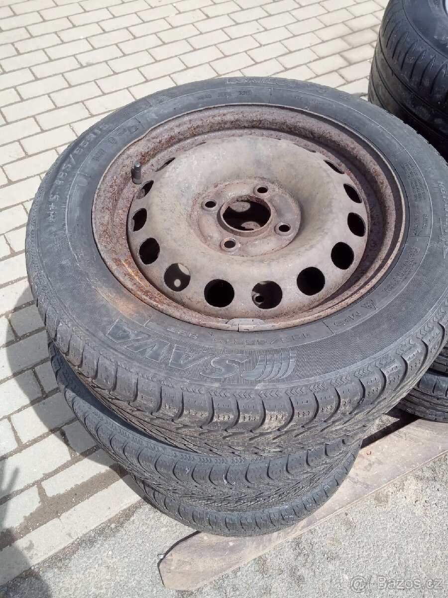 Sada zimních kol 185/65 R15 - 2
