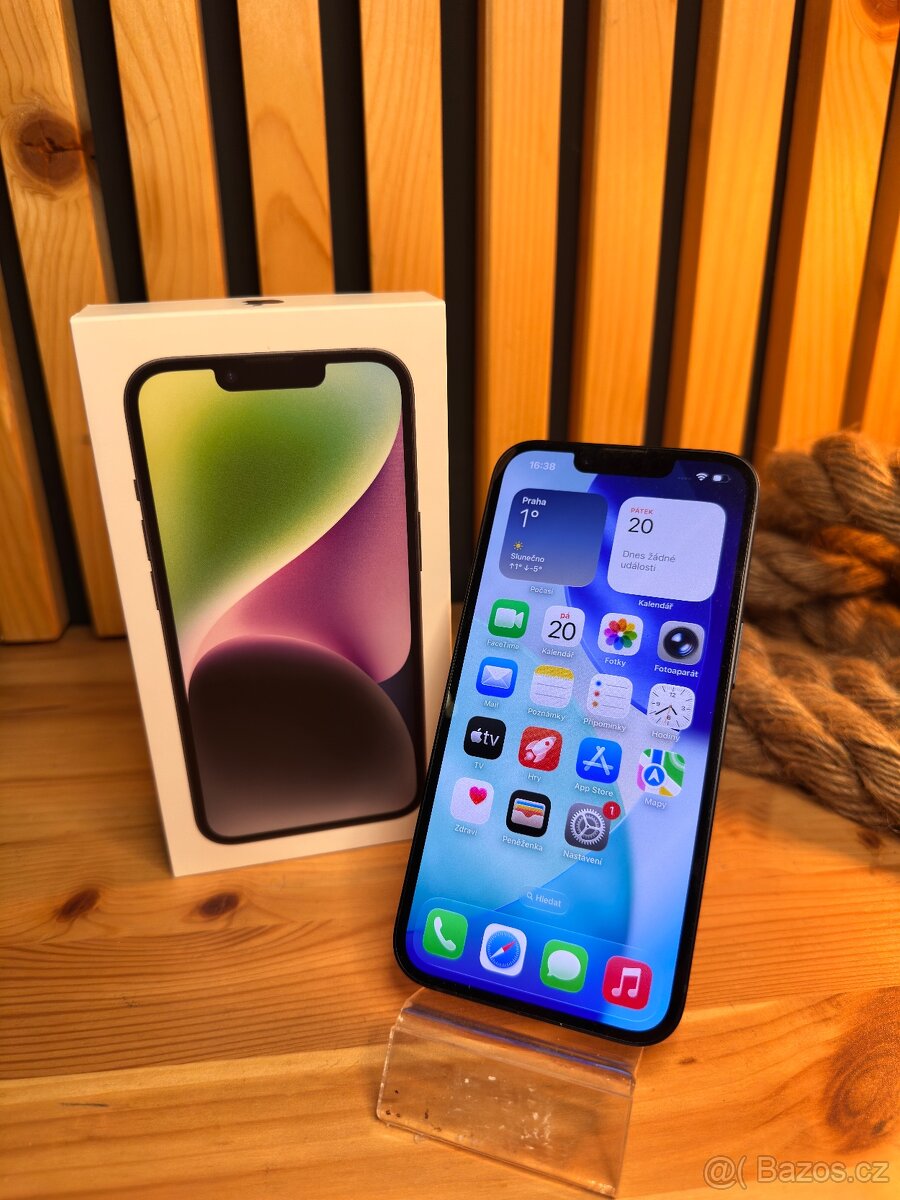 Apple iPhone 14 128GB, Záruka 3/2026 - 2