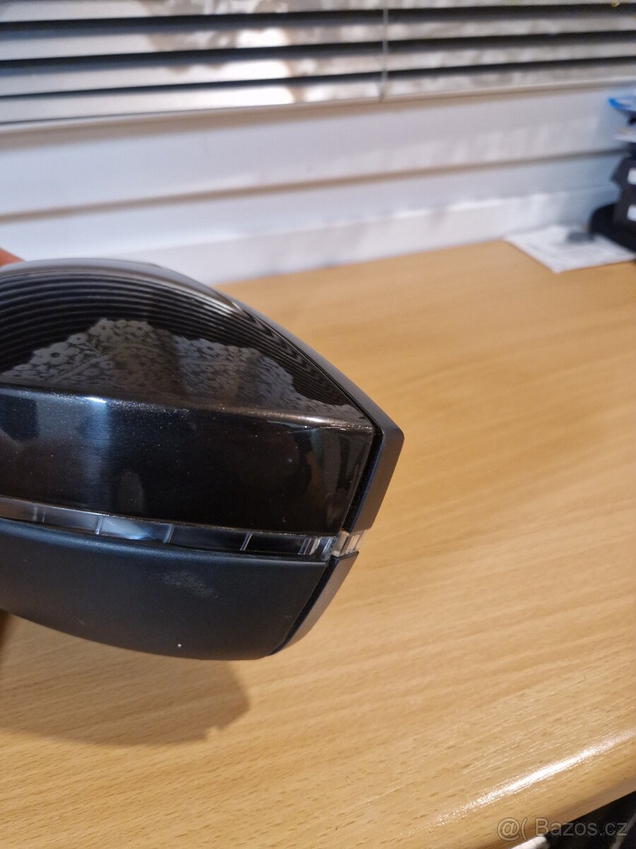 Levé zrcátko - Škoda Superb 3 III - hnedé - 2