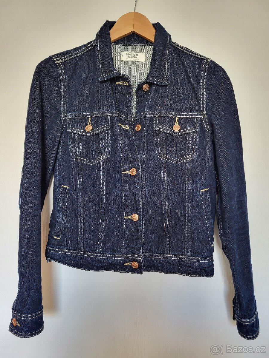 Riflová bunda velikost S - 2