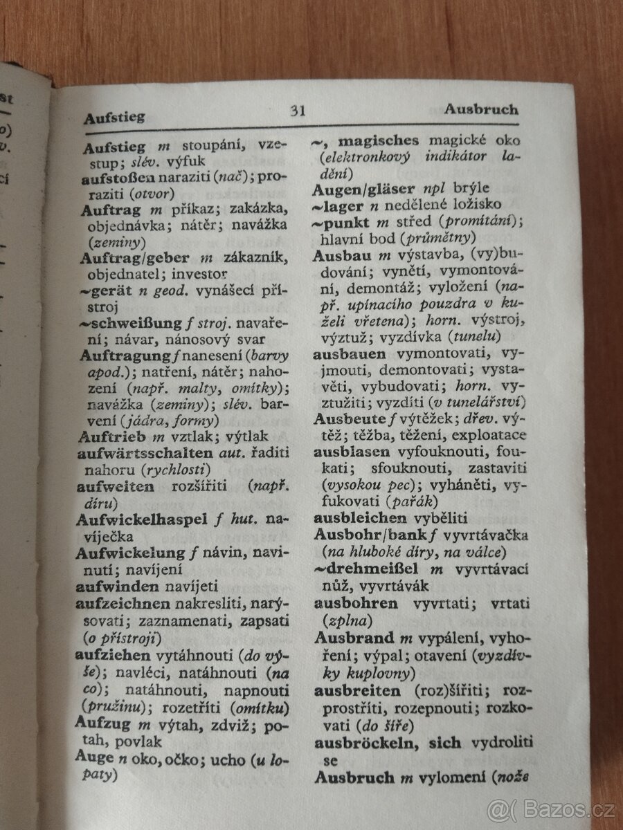 Cesko-nemecky technicky slovnik - 2