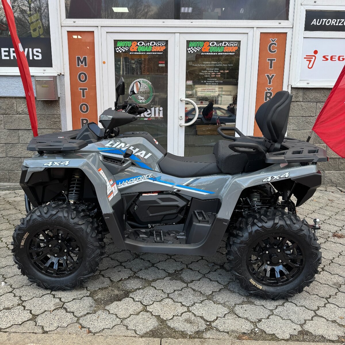 Linhai Landforce 650L EPS 4x4, tovární záruka 2 roky,66 km