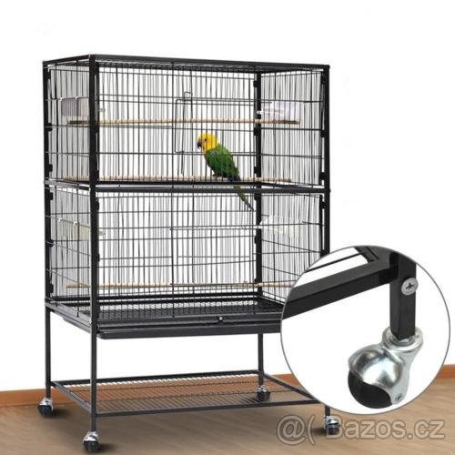 Výroba voliéra, klec pro malé i velké ptáky, papoušky 135x80 - 2