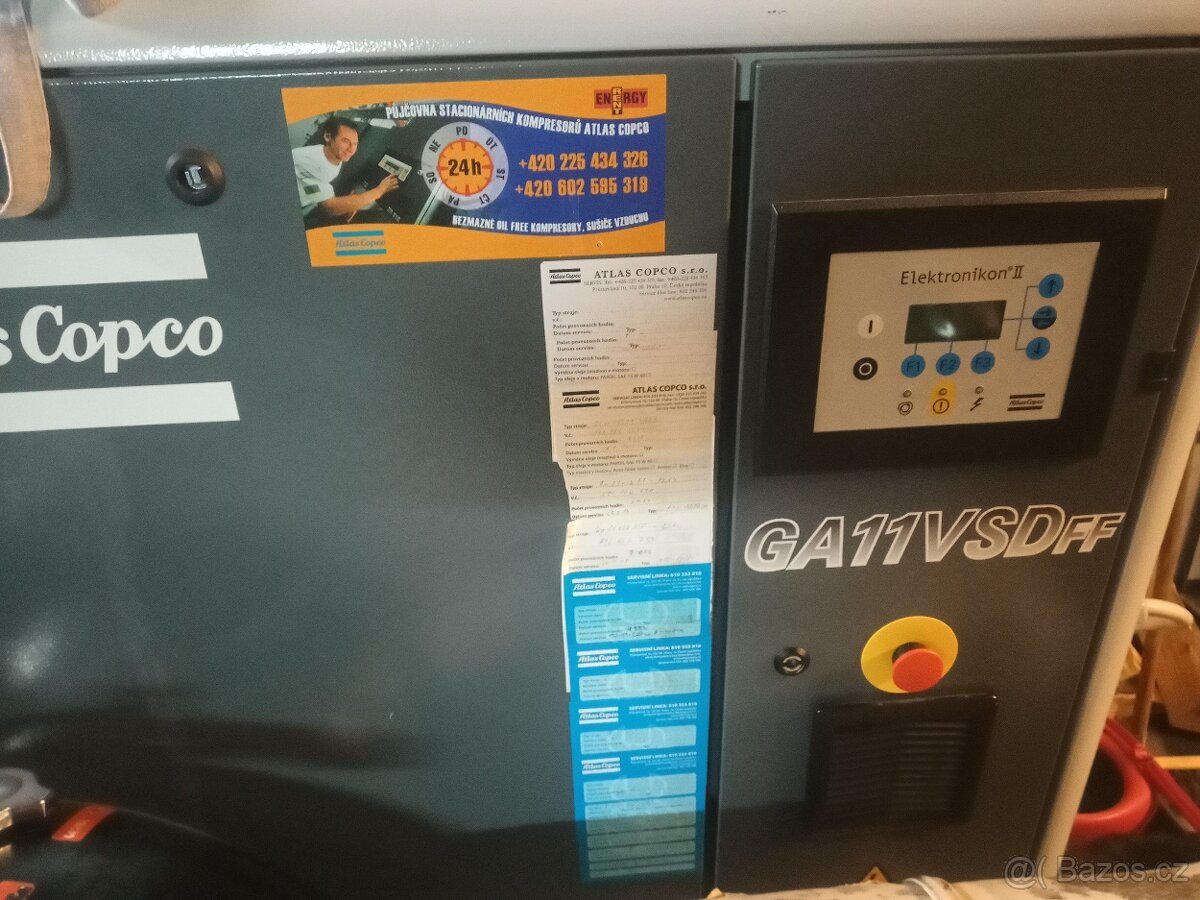 Atlas Copco, šroubový kompresor - 2