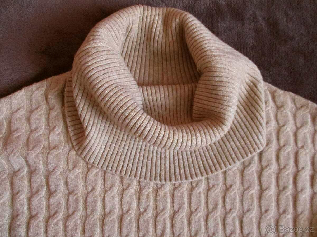 Dámské svetrové šaty Italy S M 36 38 - 2