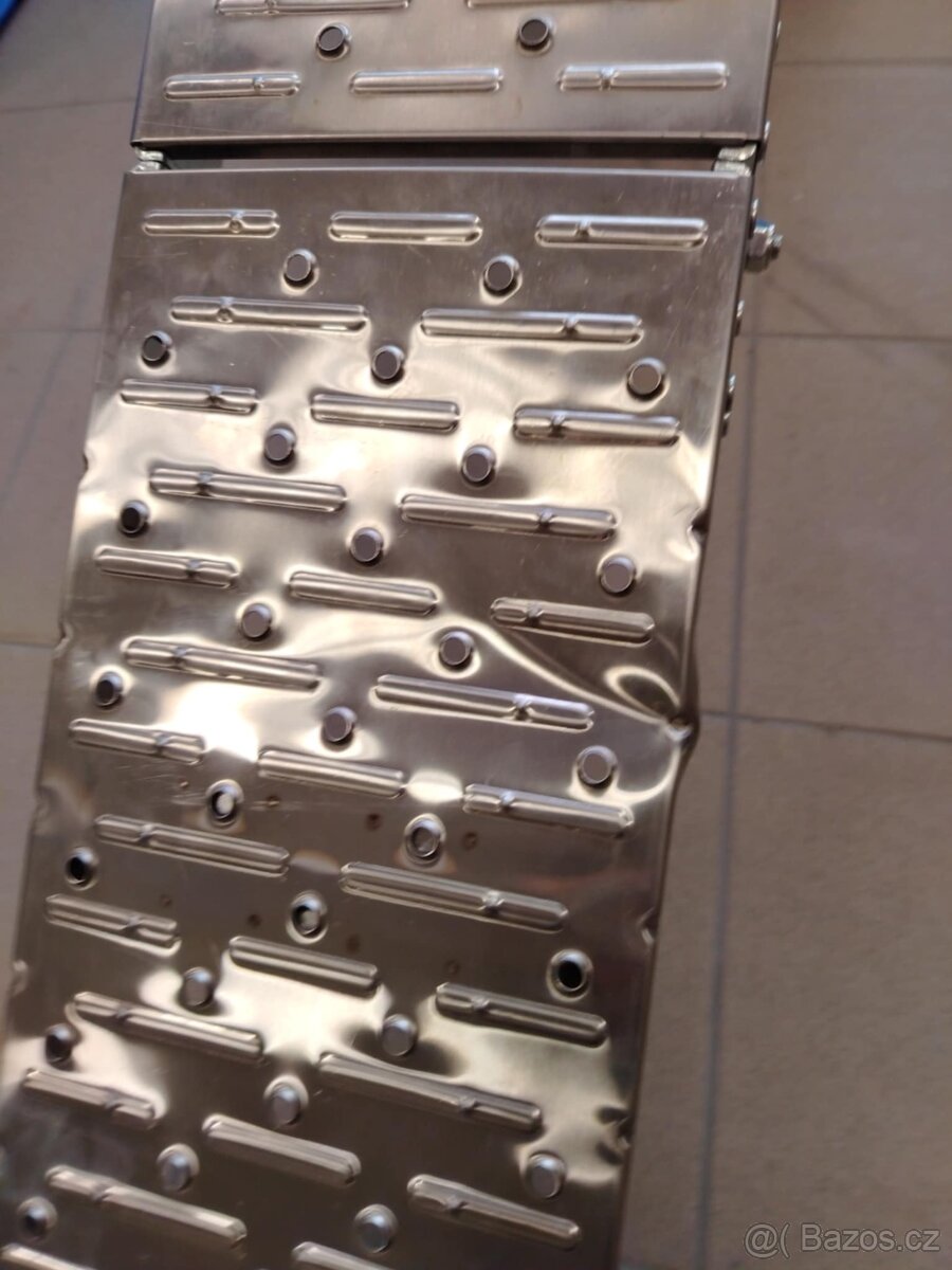 nájezd MOTION STUFF 193x23x5cm skládací, nerezový, použitý - 2