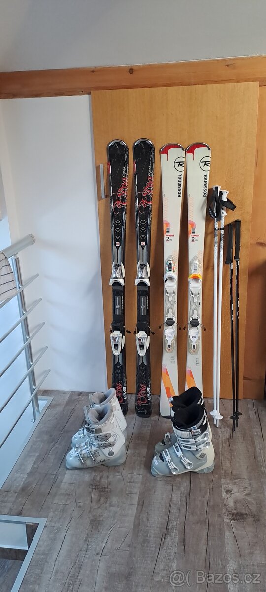 Dámské lyže,lyžáky - 2