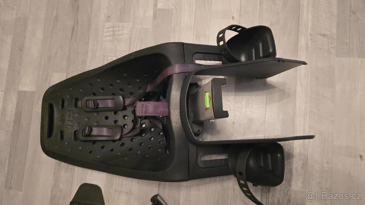 Cyklosedačka Thule Yepp Maxi černá, držáky na 2 kola - 2