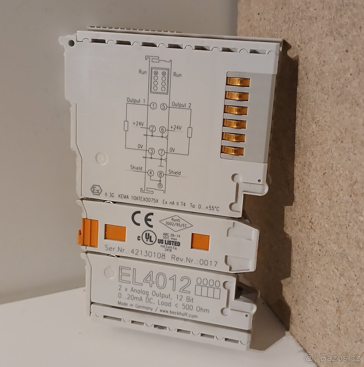 Prodám analogový modul sběrnice Beckhoff EL4012 - 2