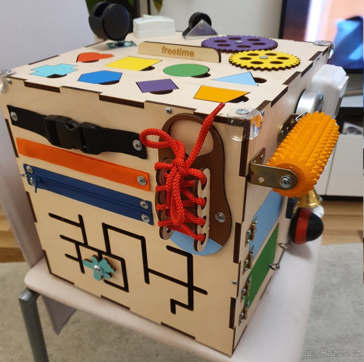 Montessori didaktická kostka - 2