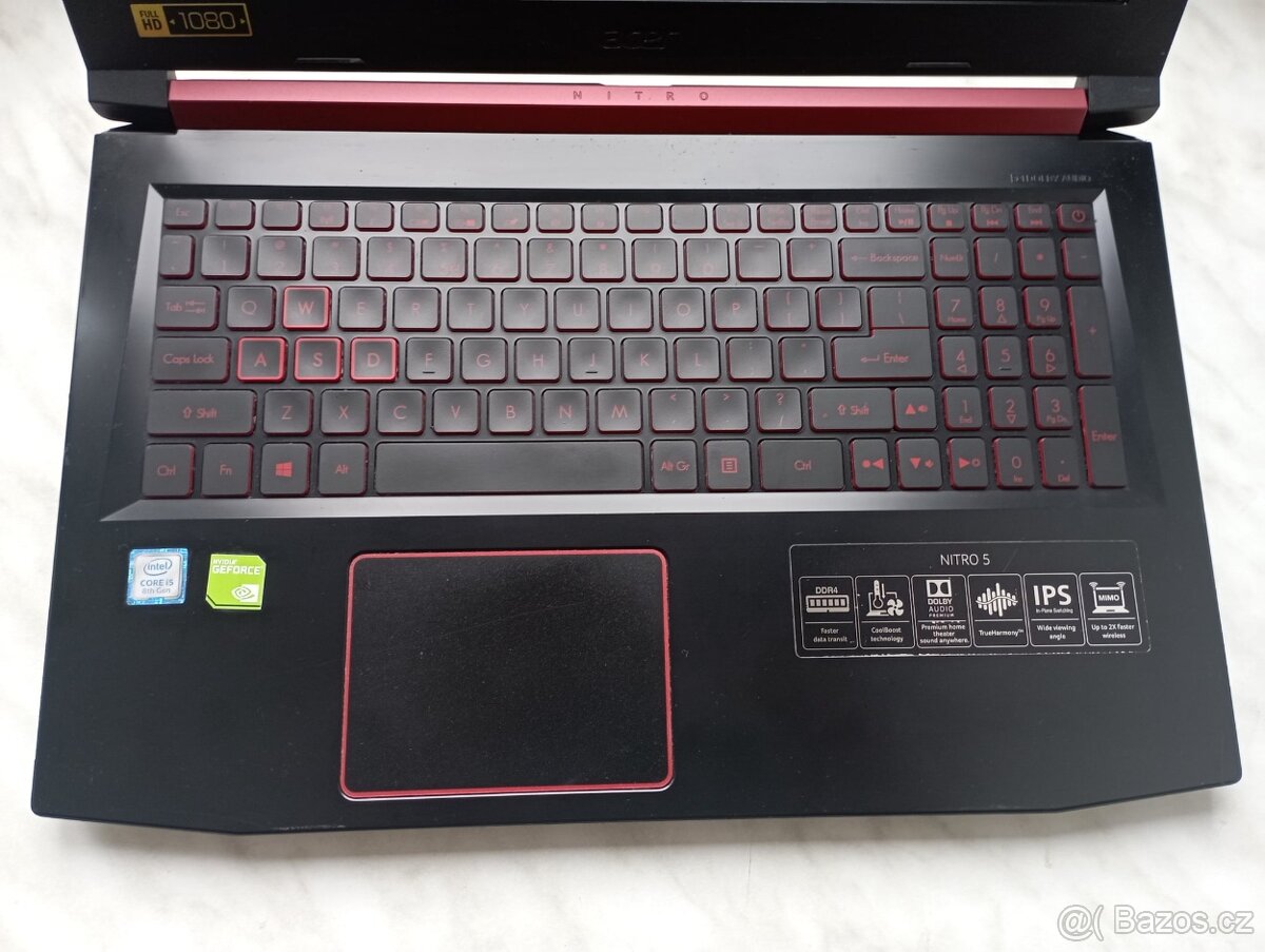 Acer Nitro 5 Herní čiré i5(8x vlákno) Full Hd - 2