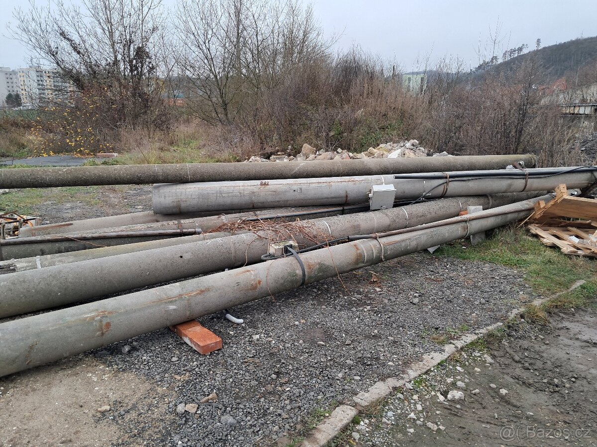 Betonové elektrické sloupy - 2