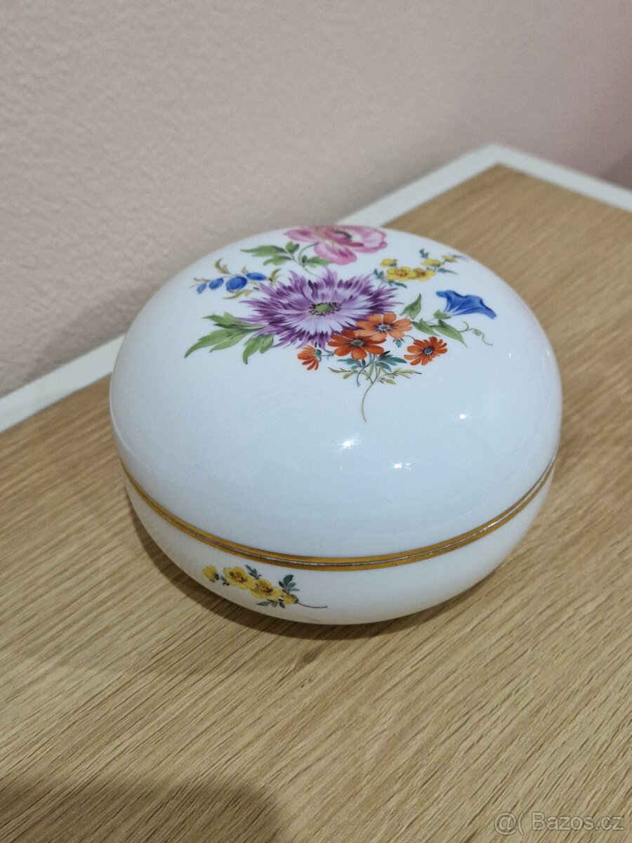 Velká šperkovnice Meissen - Míšeň - 2