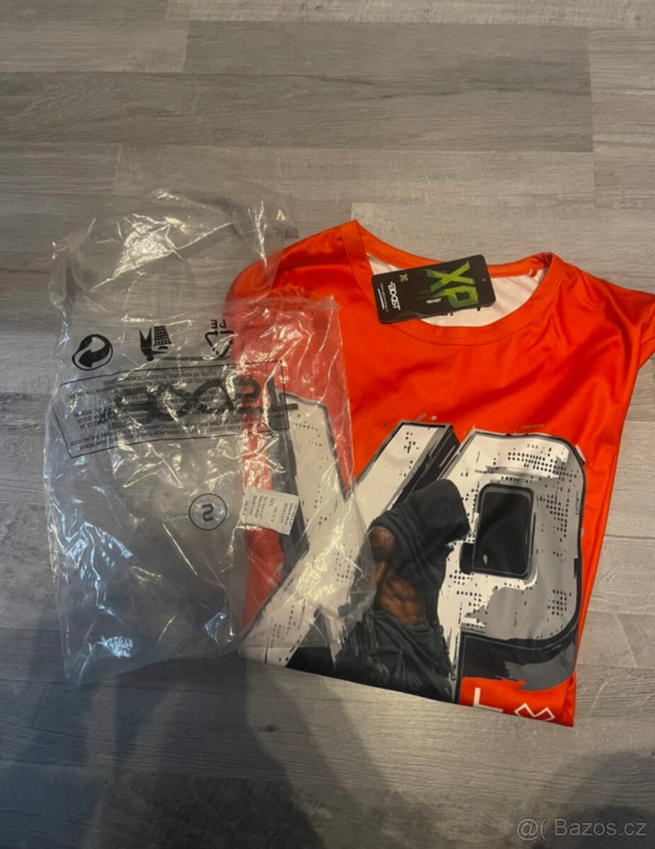 Tričko xp boost gamer red - 2