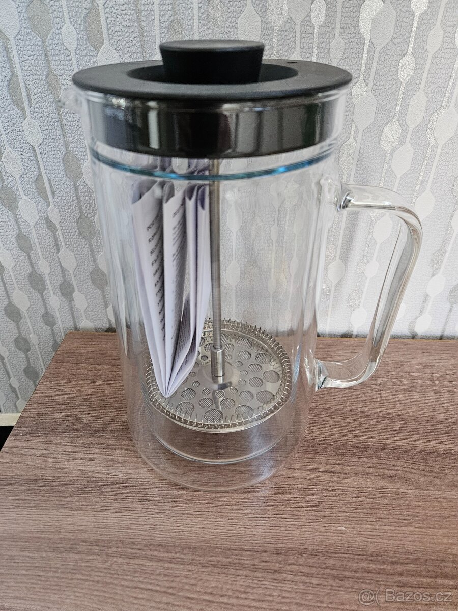 Skleněný presovač na kávu a čaj - 2
