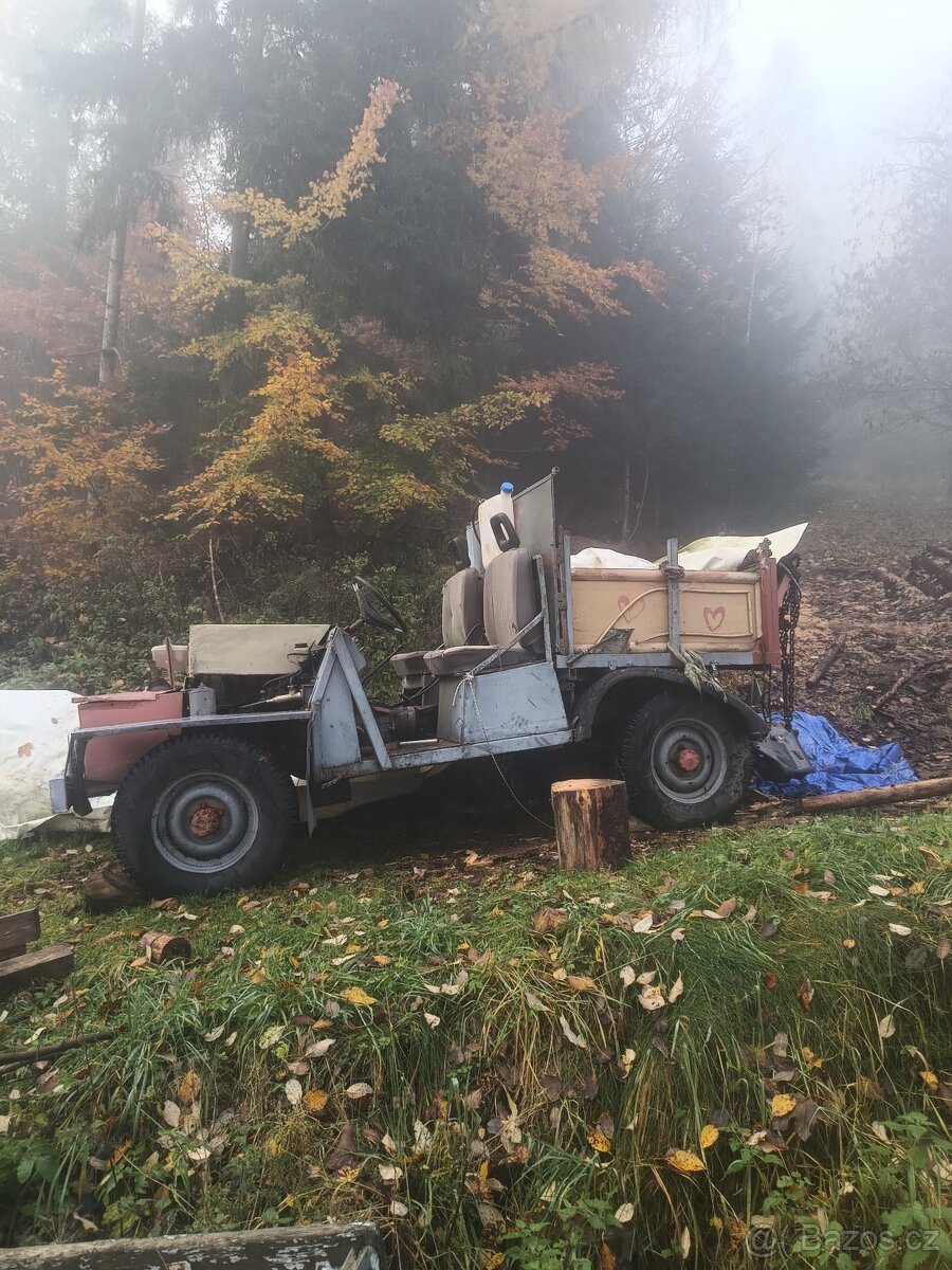 Malotraktor domácí výroby - 2