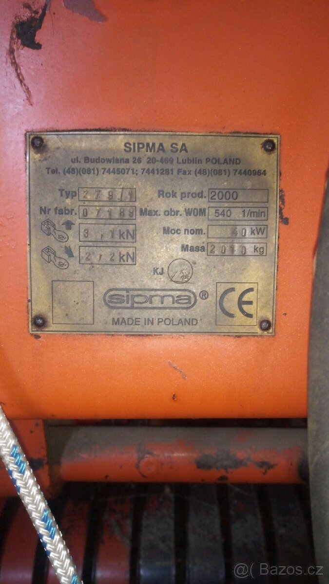 Lis na balíky Sipma - 2