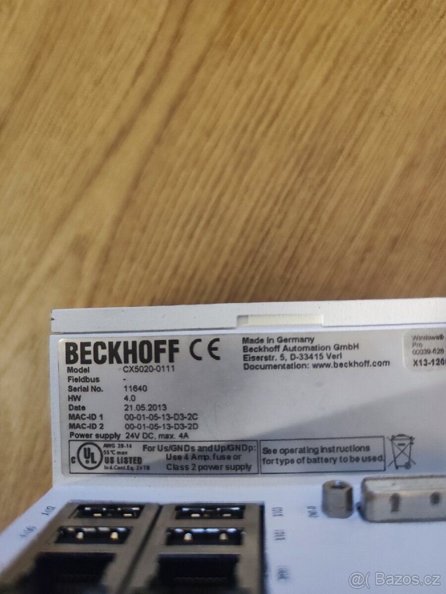 Beckhoff jednotka - 2