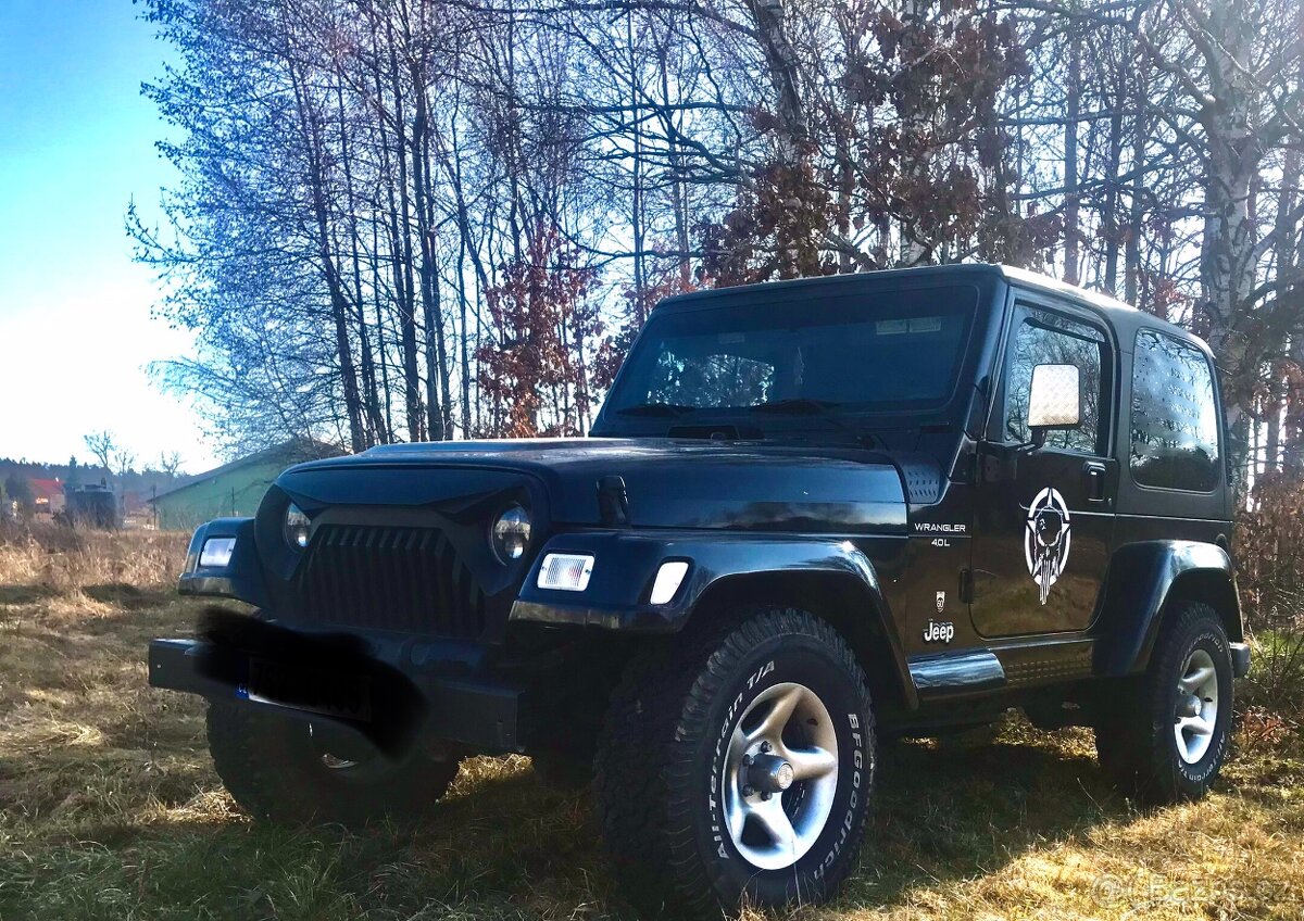 Jeep Wrangler 4.0L 6ti válec TJ 4X4 evropská verze