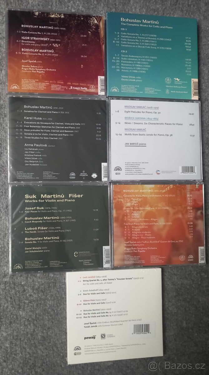 7x nové CD vážná hudba - 2