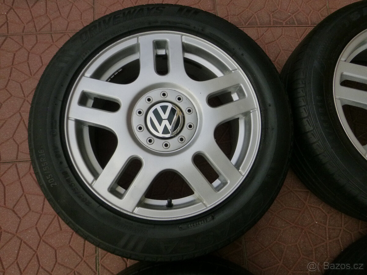 Letní sada alu originál VW Golf IV 5x100 6,5Jx16 ET42 - 2