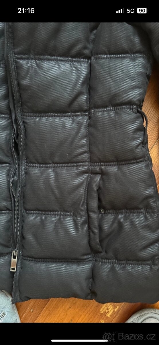 Zimni cerna bunda prosivana - 2