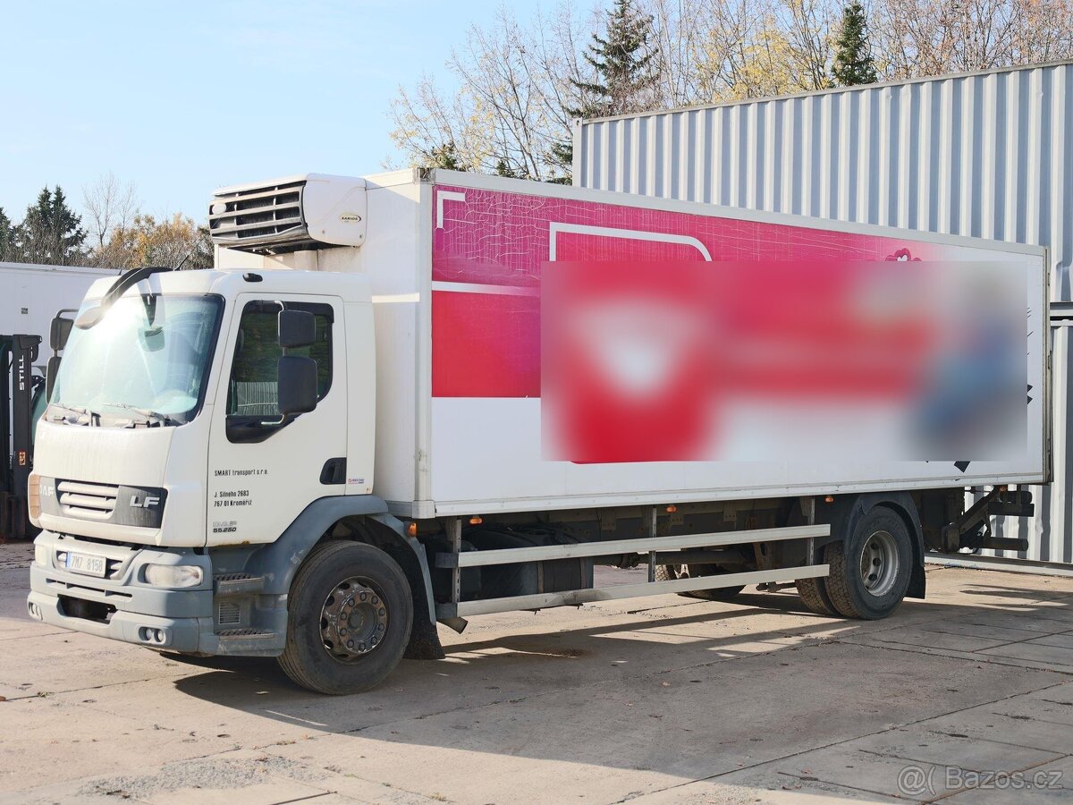 DAF LF 55.220, 18 TUN, 18 PALET, EURO 5, HYDRAULICKÉ ČELO, C - 2