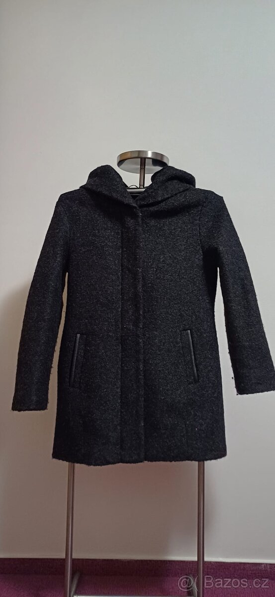 Kabát H&M s kapucí, vel. 158 - 2