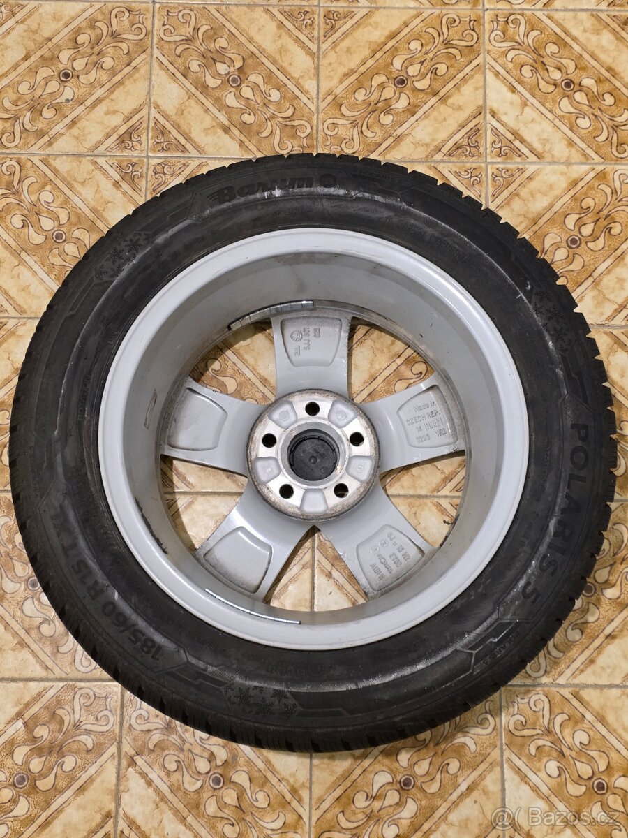 Alu kolo Škoda Propeller 15" 5JJ601025 6Jx15 5x110 ET38 - 2