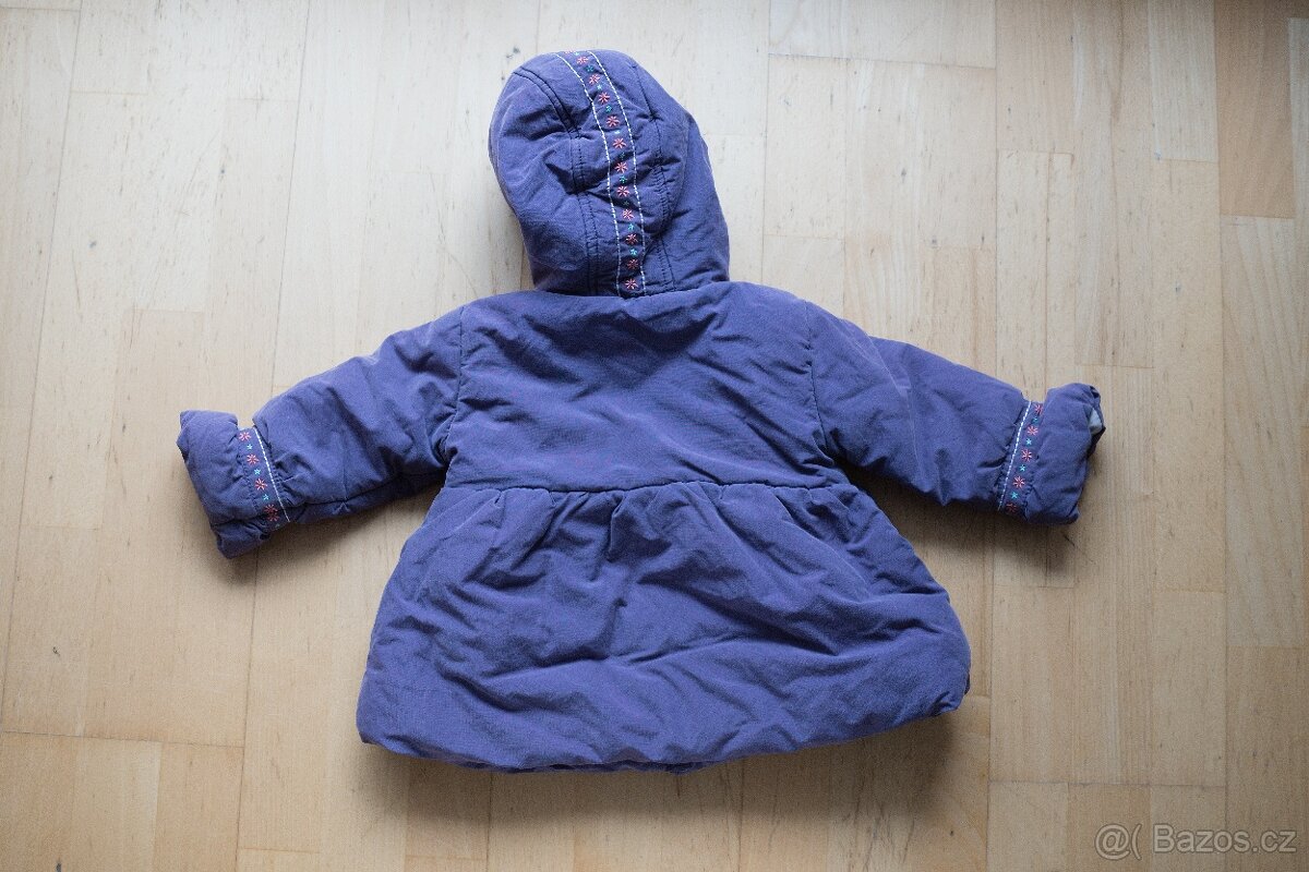 Dívčí bunda LITTLE Rocha, vel. 9-12 měsíců - 2
