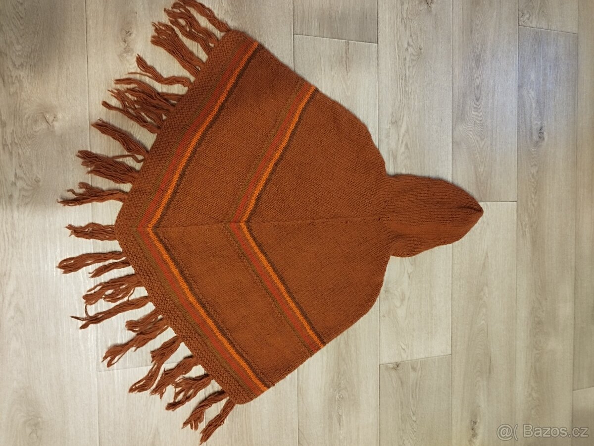 PONČO teplé Zn.SANU BABU - NOVÉ - 2