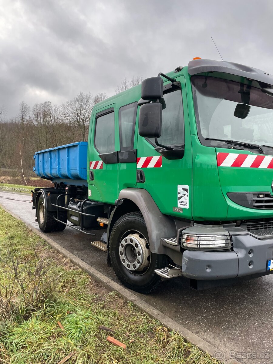 Renault Midlum, hákový nosič kontejneru - 2