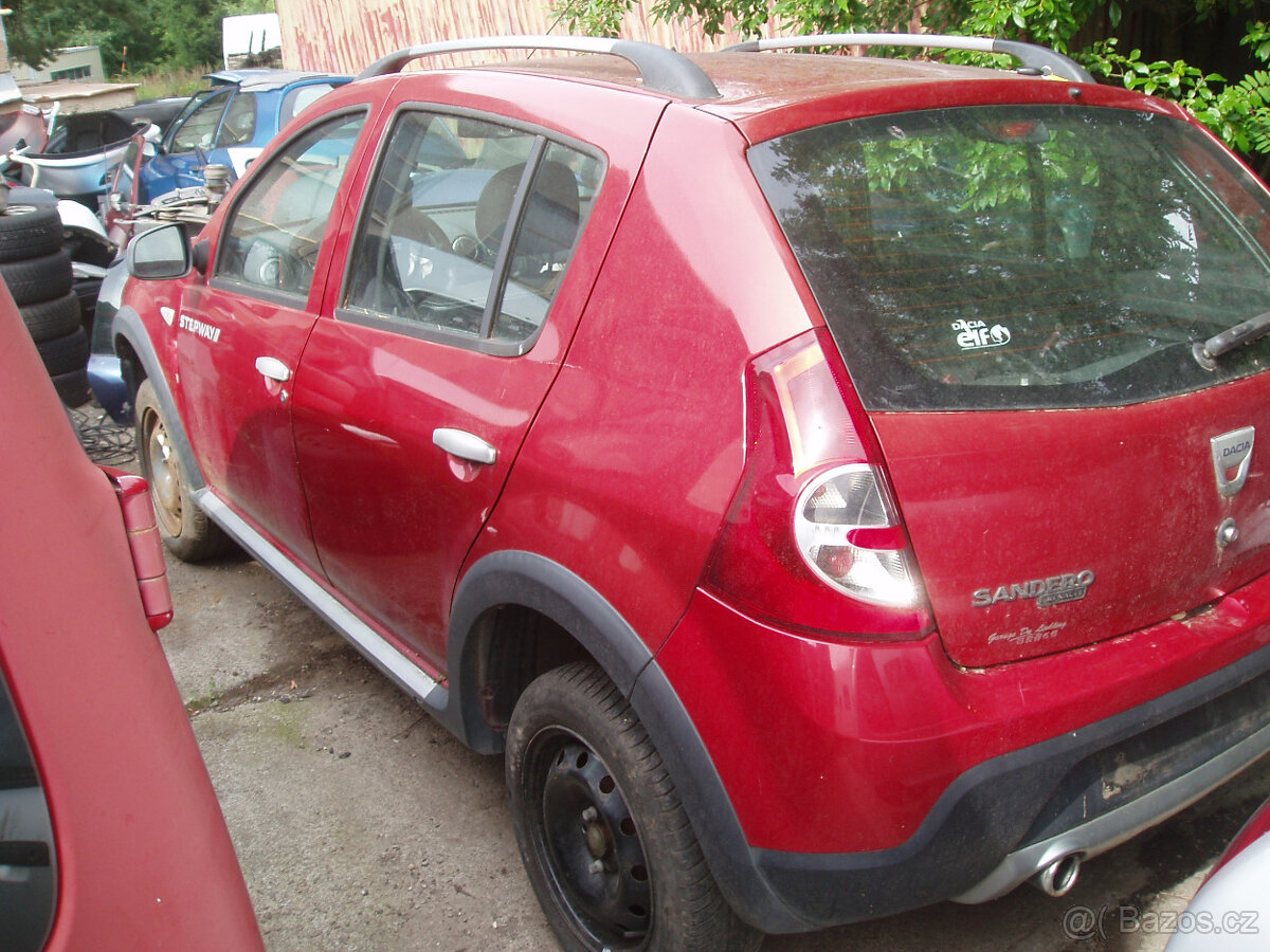 Dacia Sandero 1.5DCi 50kW náhradní díly r.v.2010 - 2