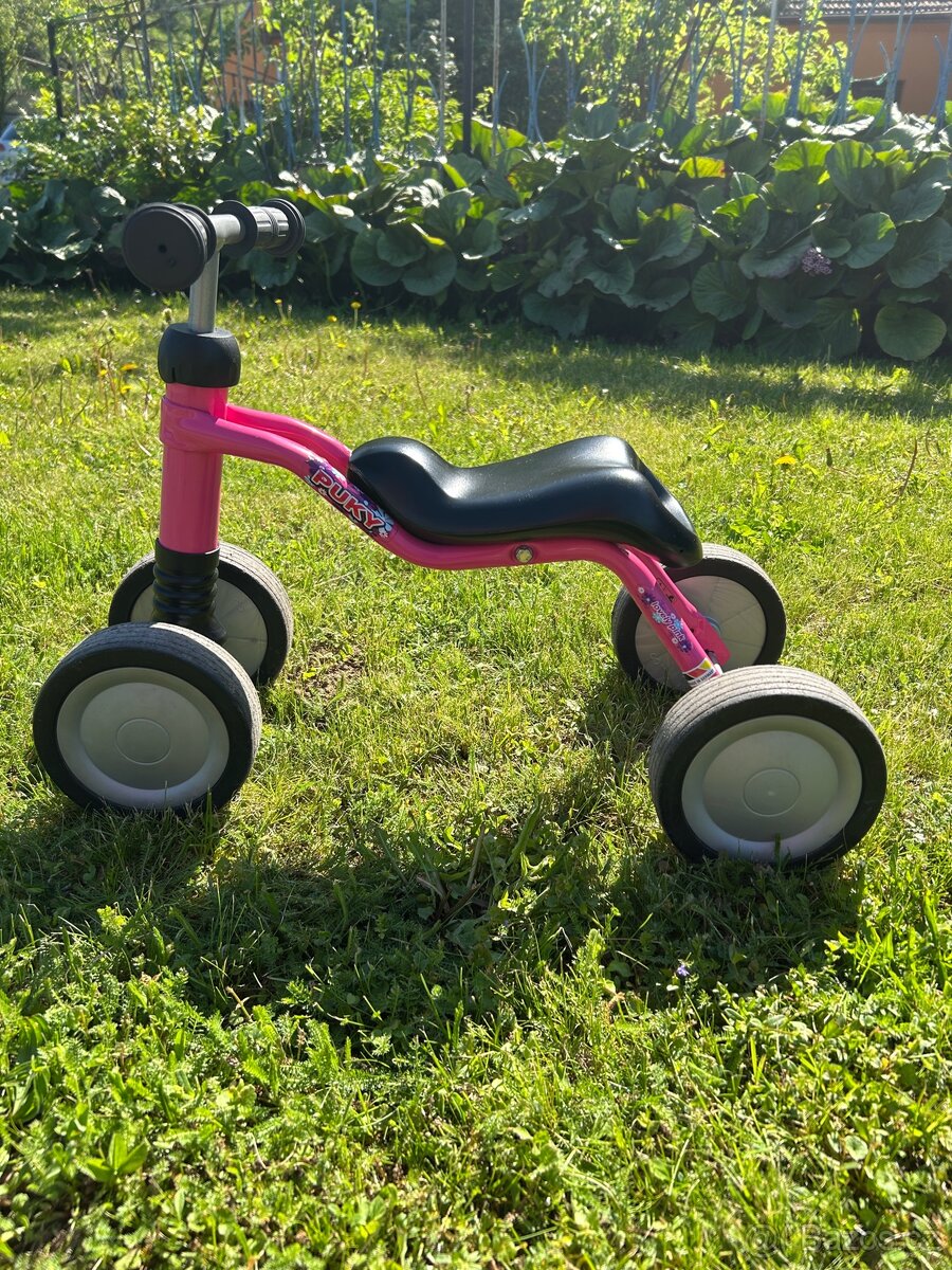 Dětské odrážedlo Puky růžové - 2