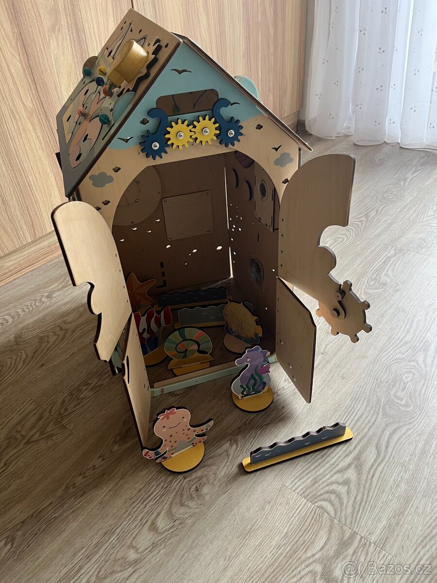 montessori skládací domeček - 2