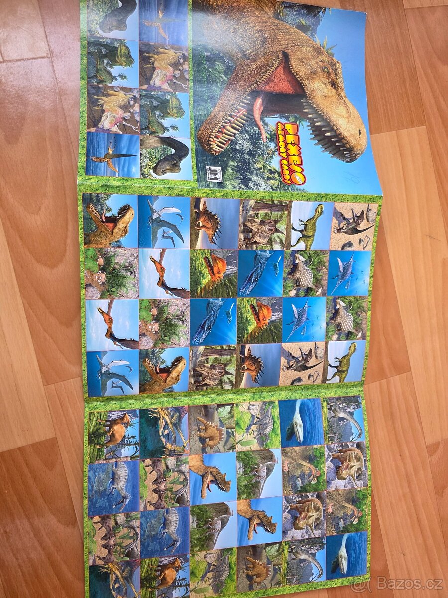 Střední dinosauři 12ks + pexeso - 2