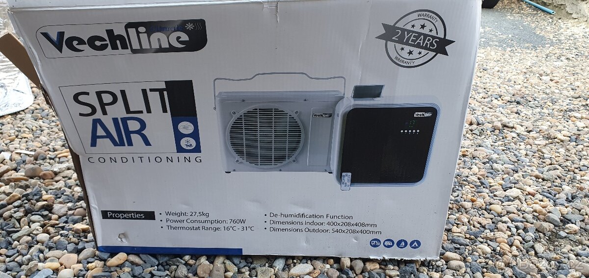 Přenosná dvoudílná klimatizace Split air vech - 2