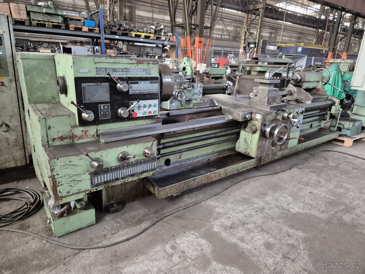 Soustruh hrotovy SUS 80/2750 - 2