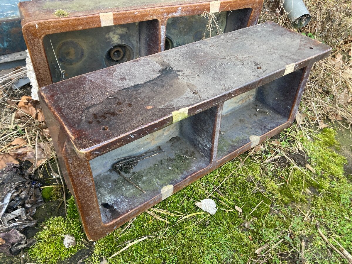 kameninový dvojdřez, dvojumyvadlo - 2