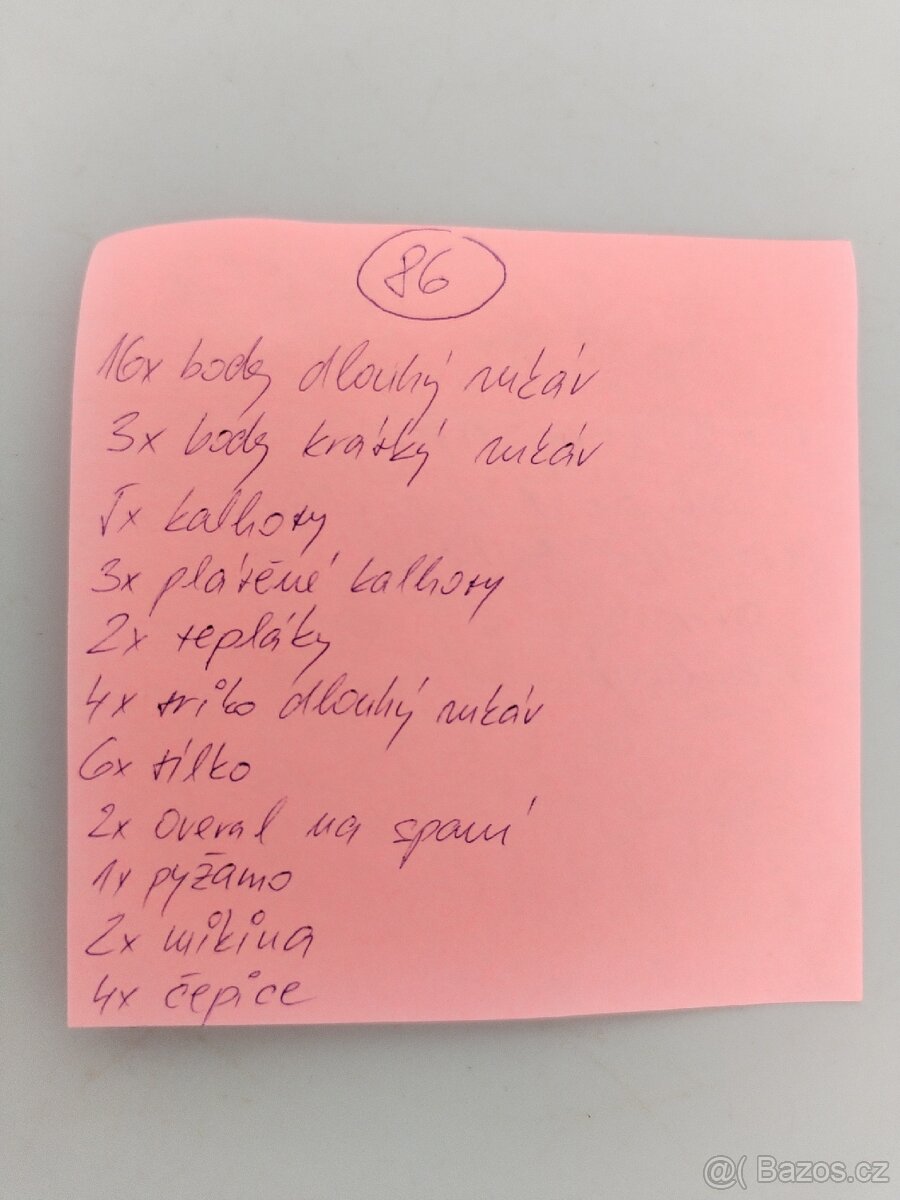 Balík oblečení velikost 86 - 2