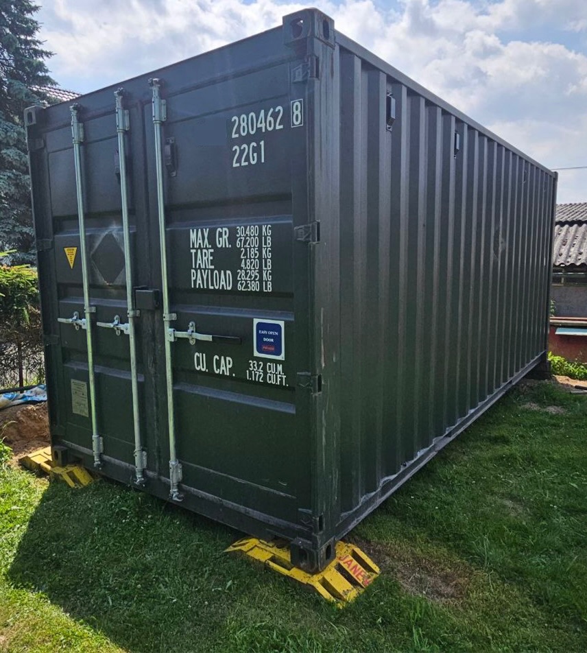 Prodej lodního kontejneru 6 m – 20' GP (zelená) - 2