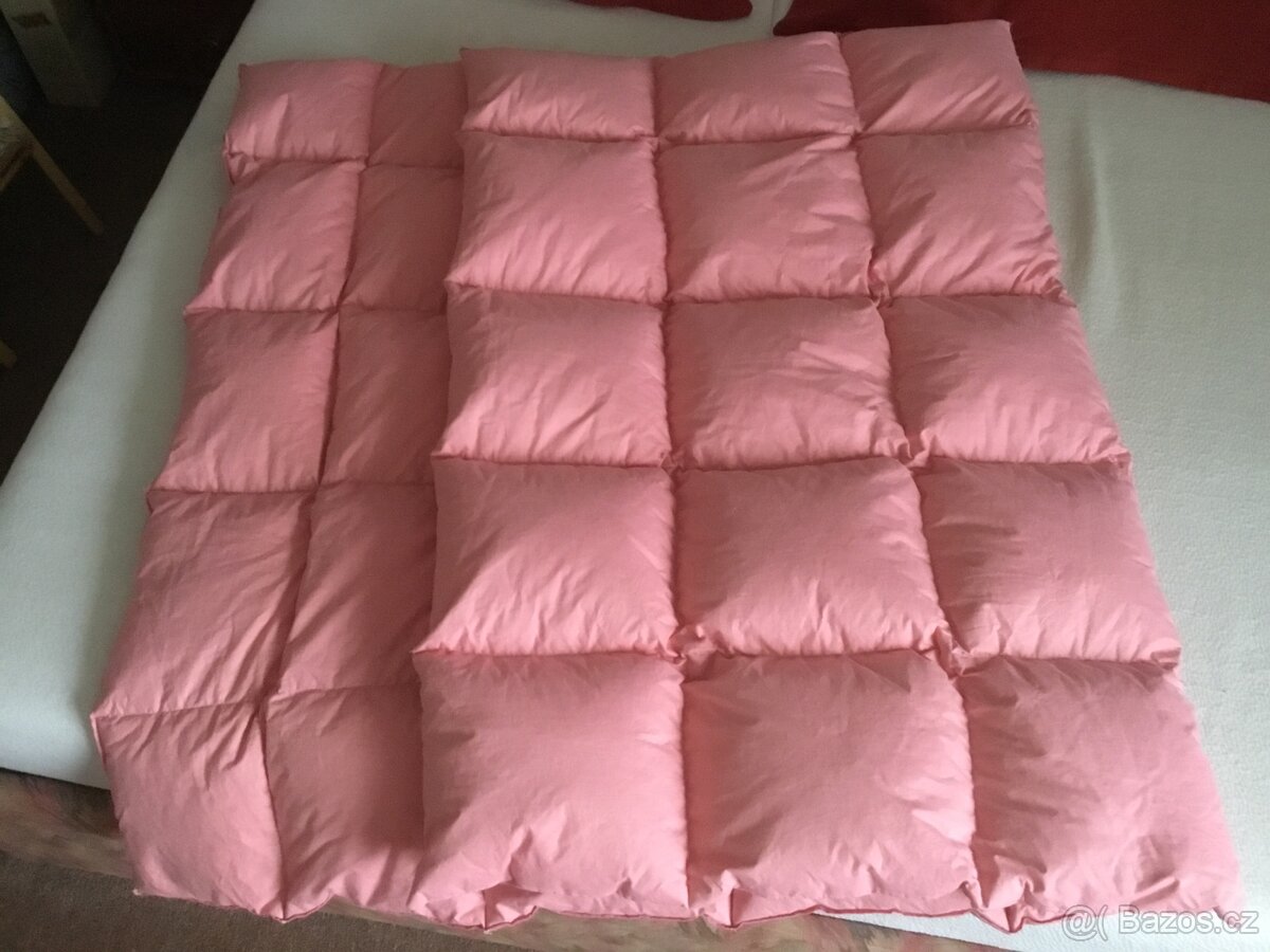 Péřové prošívané deky nové - 2