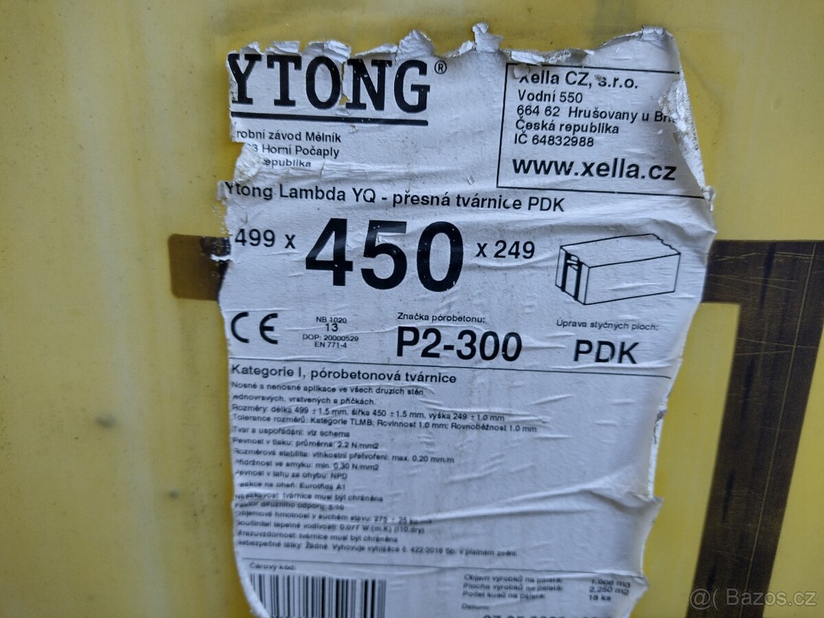Tvárnice Ytong lambda - 2