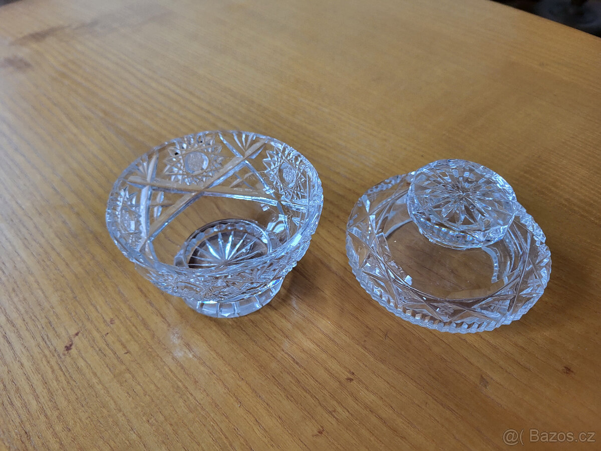 Skleněná dóza, 60. - 70. léta, ČSSR - 2