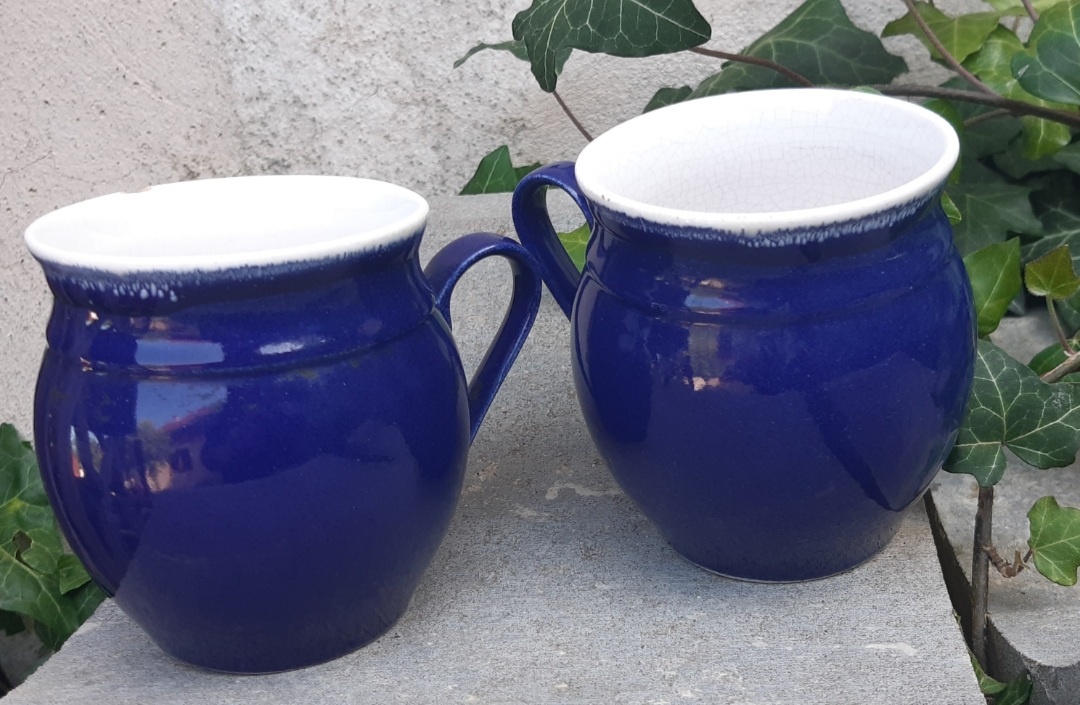 Modré hrnky - 2