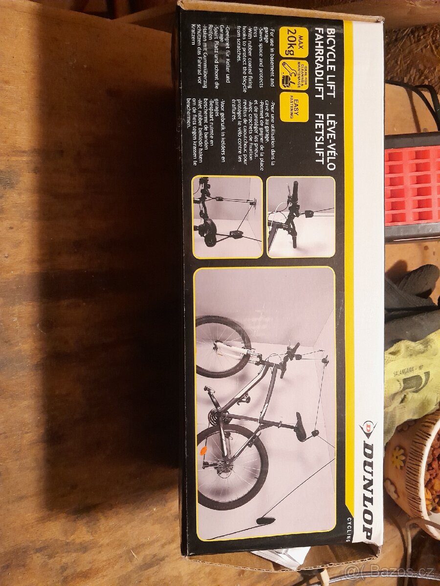 Stropní držák /výtah na kolo dunlop - 2