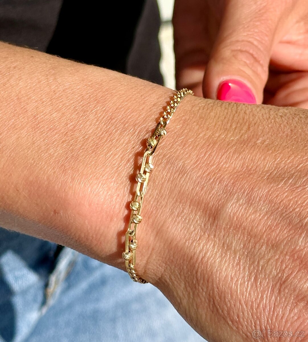 Zlatý náramek 1,88g - 2