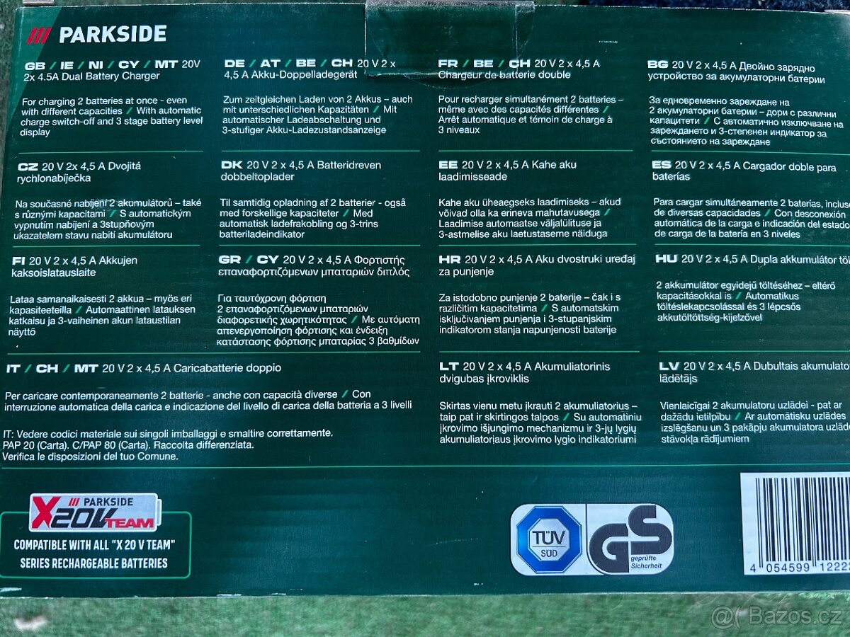 Nabíječka parkside - 2