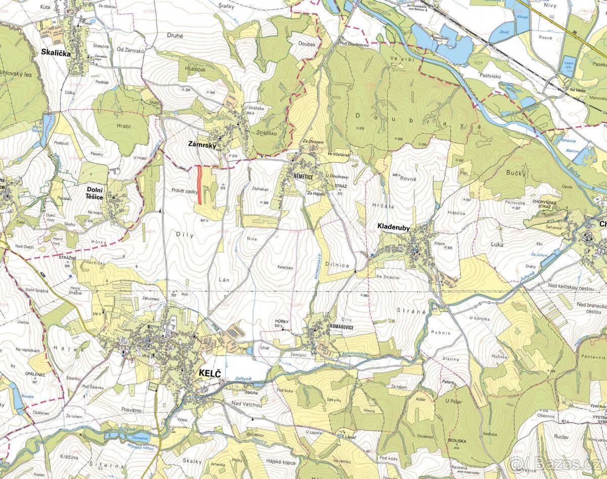 Zemědělská půda, prodej, Kelč, Vsetín - 2